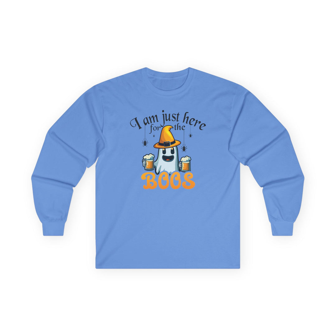 I'm Just Here For The Boos - Unisex Ultra Cotton Long Sleeve Tee