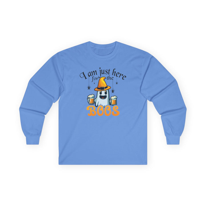 I'm Just Here For The Boos - Unisex Ultra Cotton Long Sleeve Tee