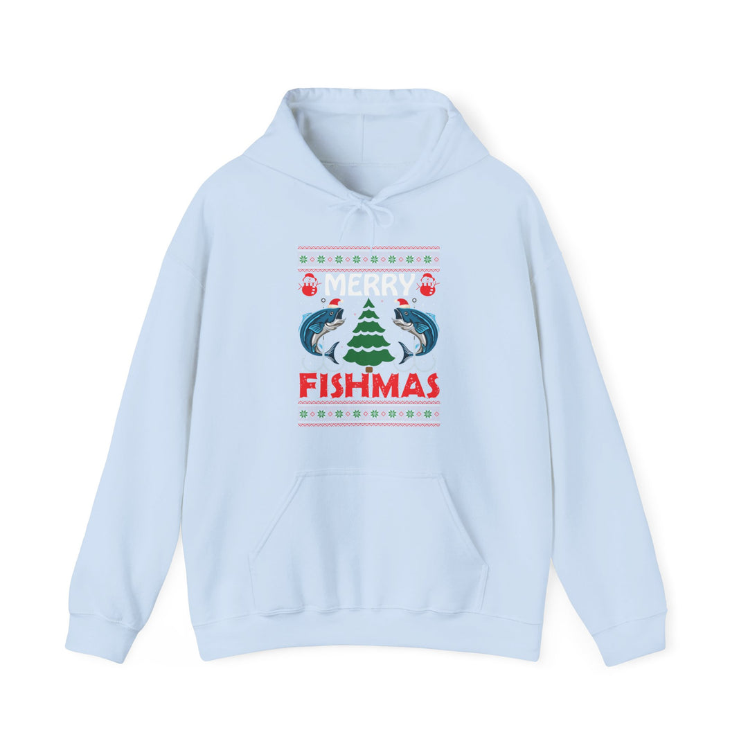 Merry Fishmas - Unisex Heavy Blend™ Hooded Sweatshirt