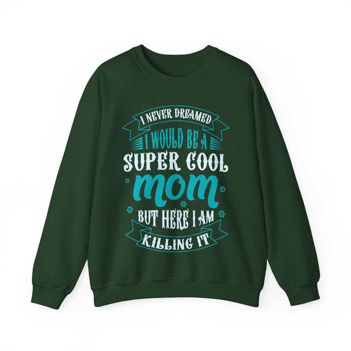 Super Cool Mom - Unisex Heavy Blend™ Crewneck Sweatshirt