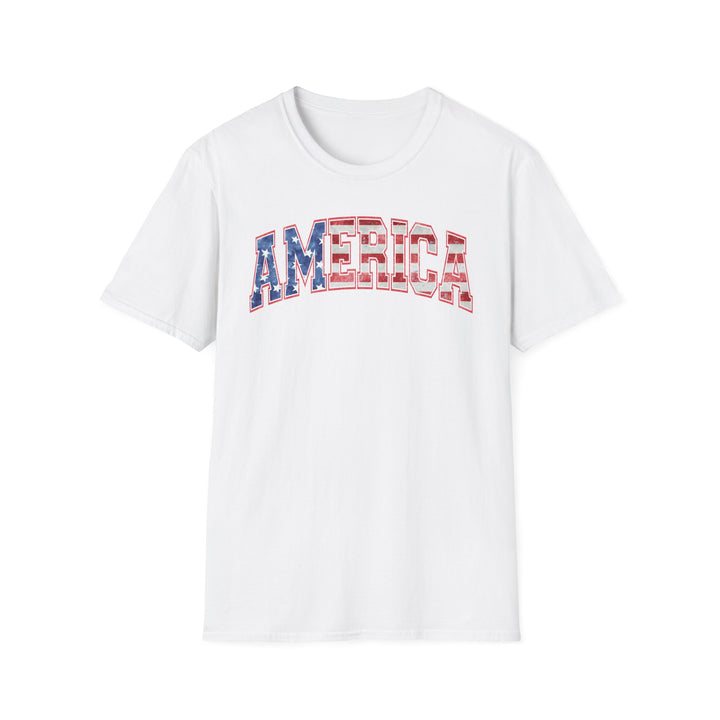 America - Unisex Softstyle T-Shirt