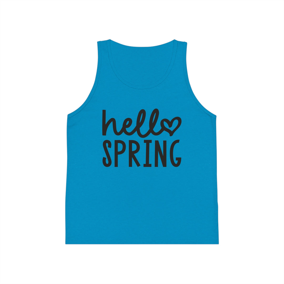 Hello Spring - Kid's Jersey Tank Top