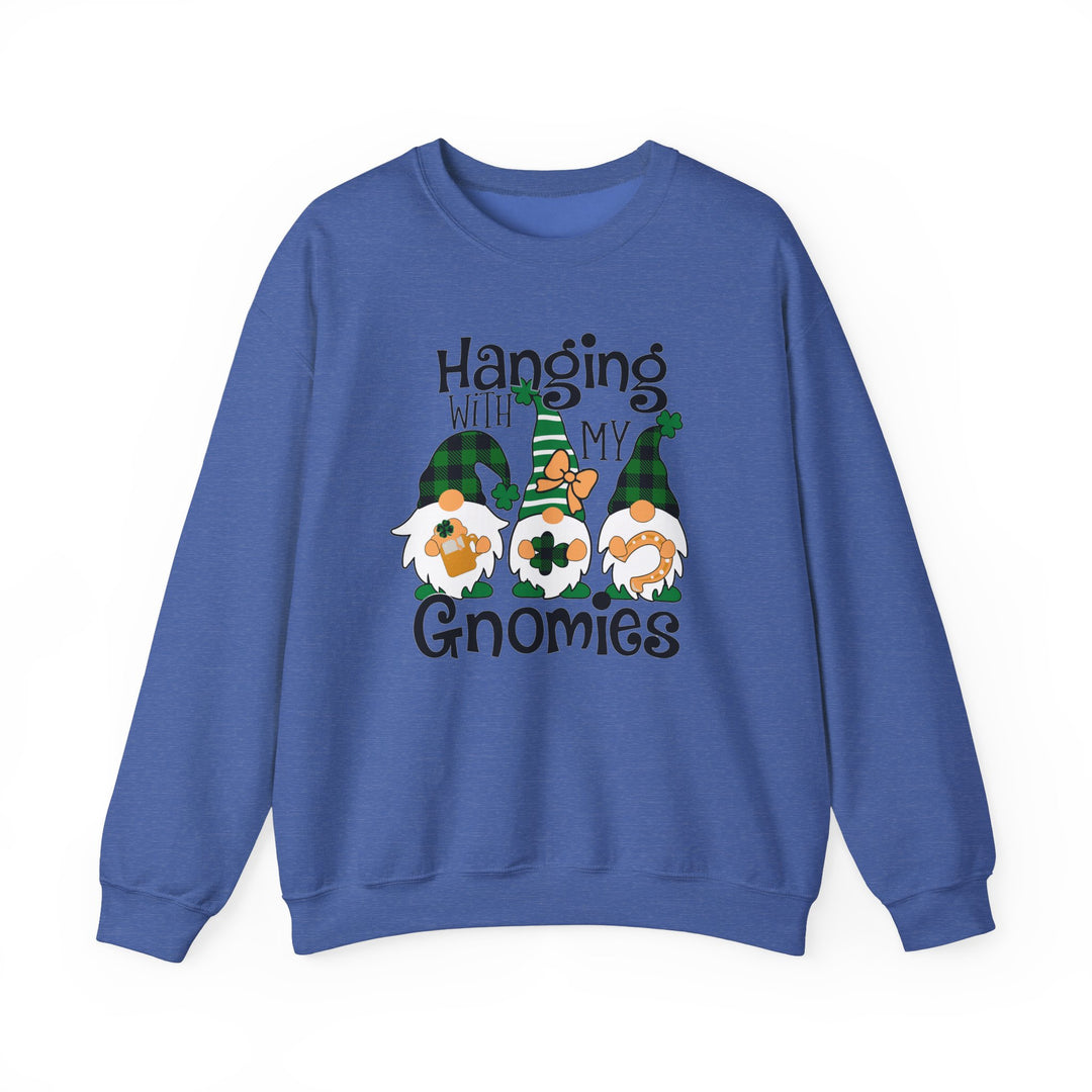 St. Patricks Day Gnomes - Unisex Heavy Blend™ Crewneck Sweatshirt