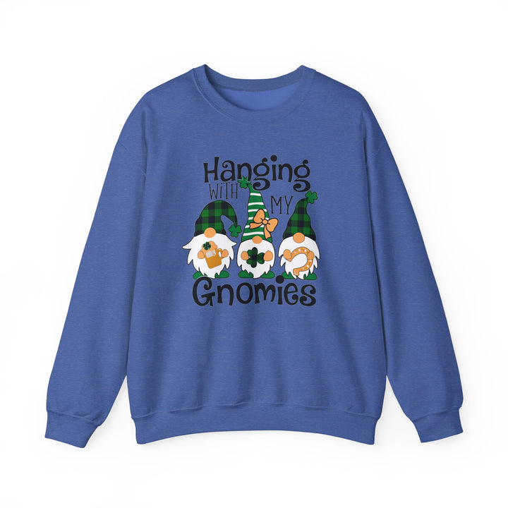 St. Patricks Day Gnomes - Unisex Heavy Blend™ Crewneck Sweatshirt