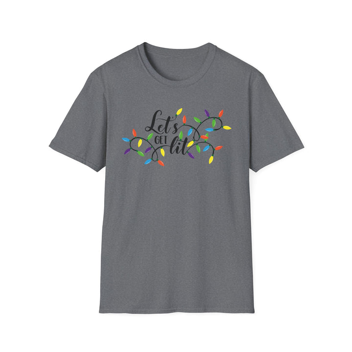 Let's Get Lit - Unisex Softstyle T-Shirt