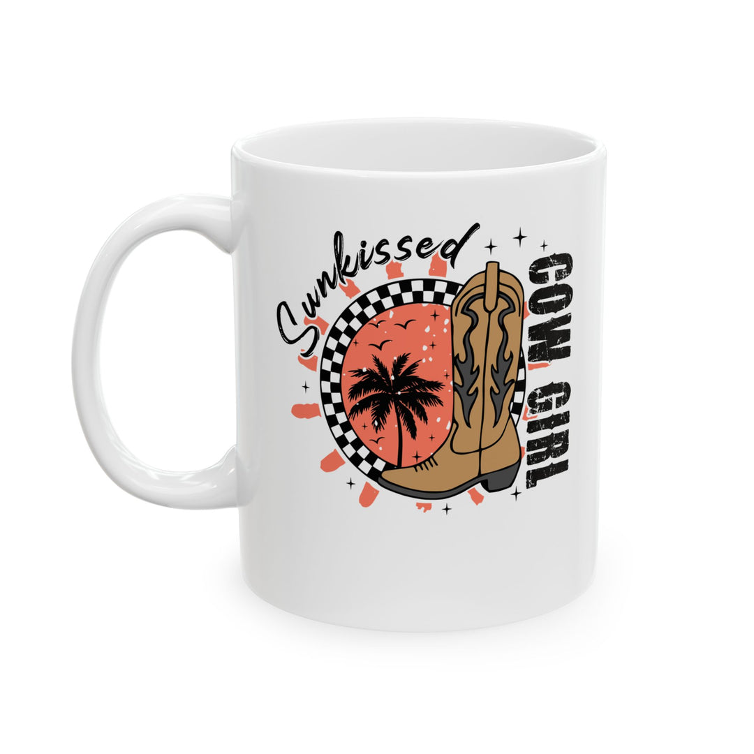 Sunkissed Cowgirl - Ceramic Mug, (11oz, 15oz)