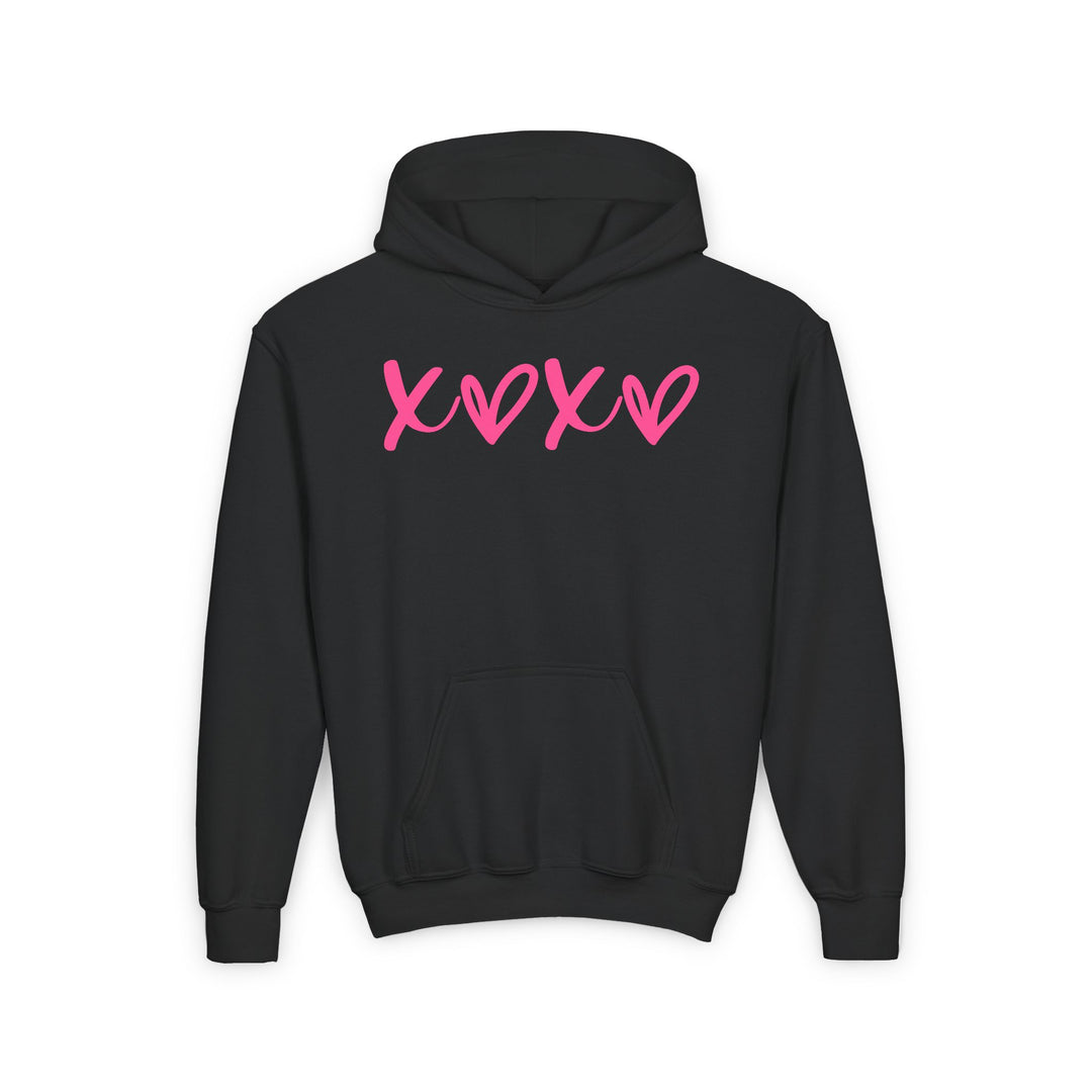 XOXO - Youth Heavy Blend Hooded Sweatshirt