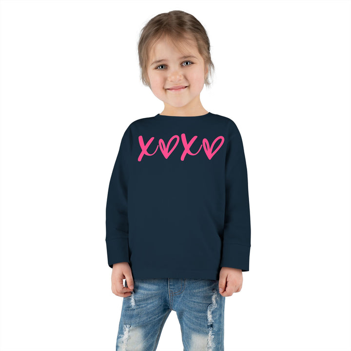XOXO - Toddler Long Sleeve Tee