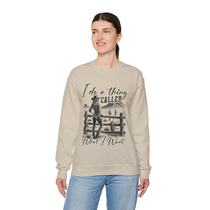 I Do A Thing Called - Unisex Heavy Blend™ Crewneck Sweatshirt