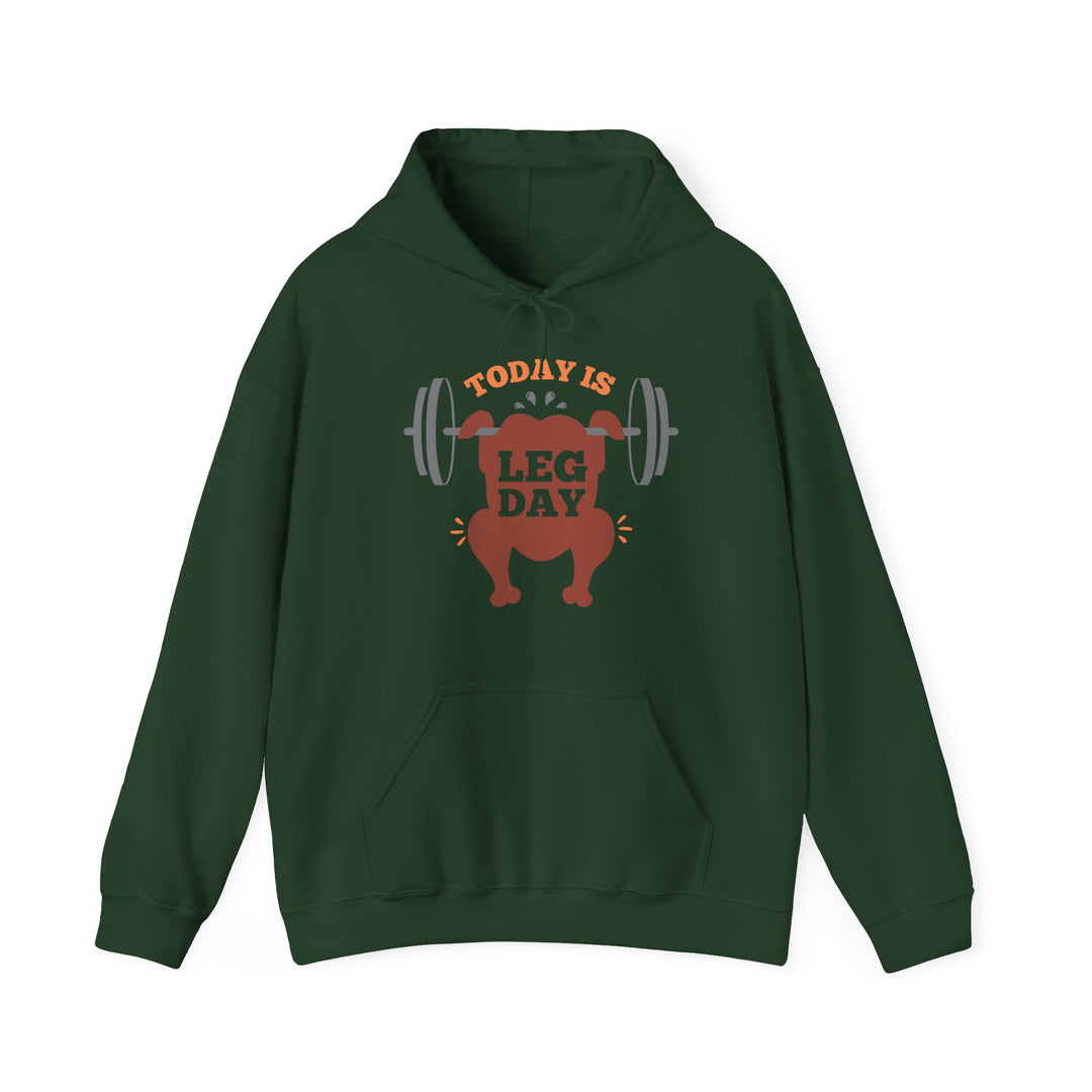 Leg Day - Unisex Heavy Blend™ Hooded Sweatshirt