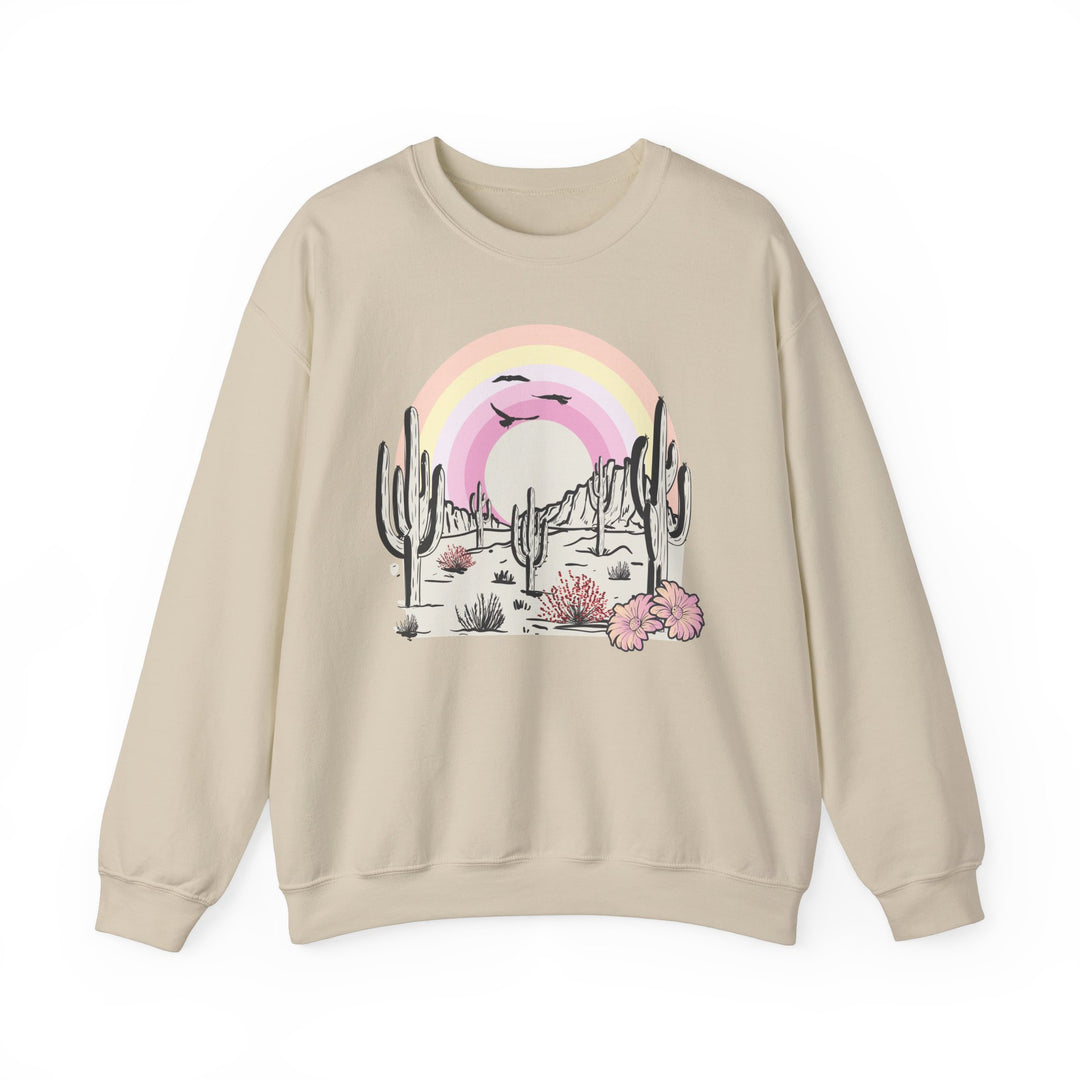 Desert Rainbow - Unisex Heavy Blend™ Crewneck Sweatshirt