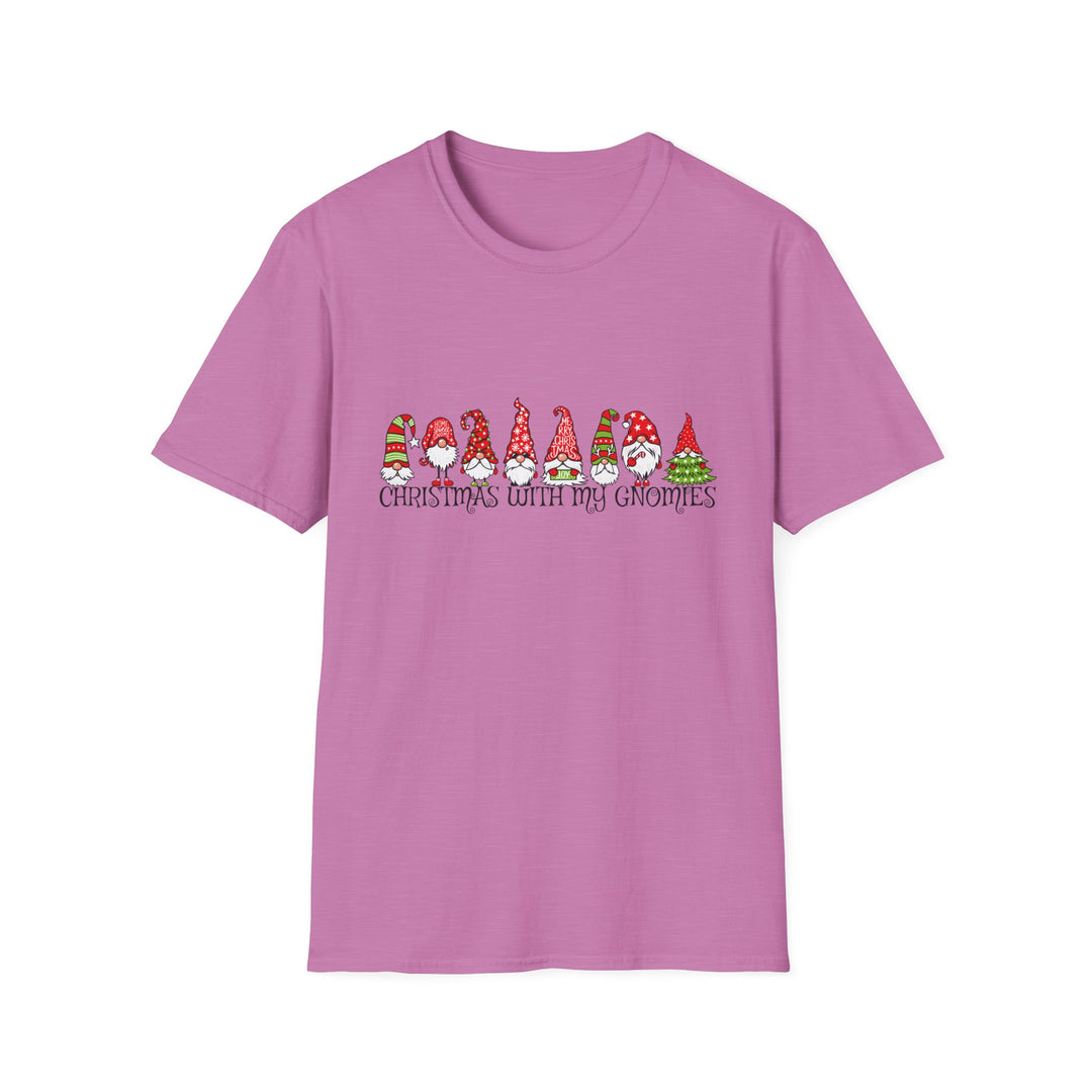 Christmas With My Gnomies - Unisex Softstyle T-Shirt