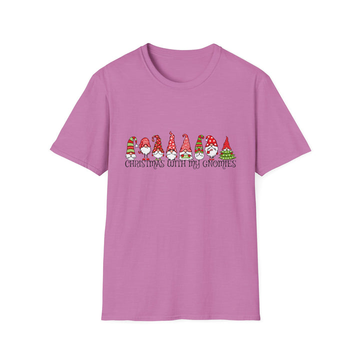 Christmas With My Gnomies - Unisex Softstyle T-Shirt