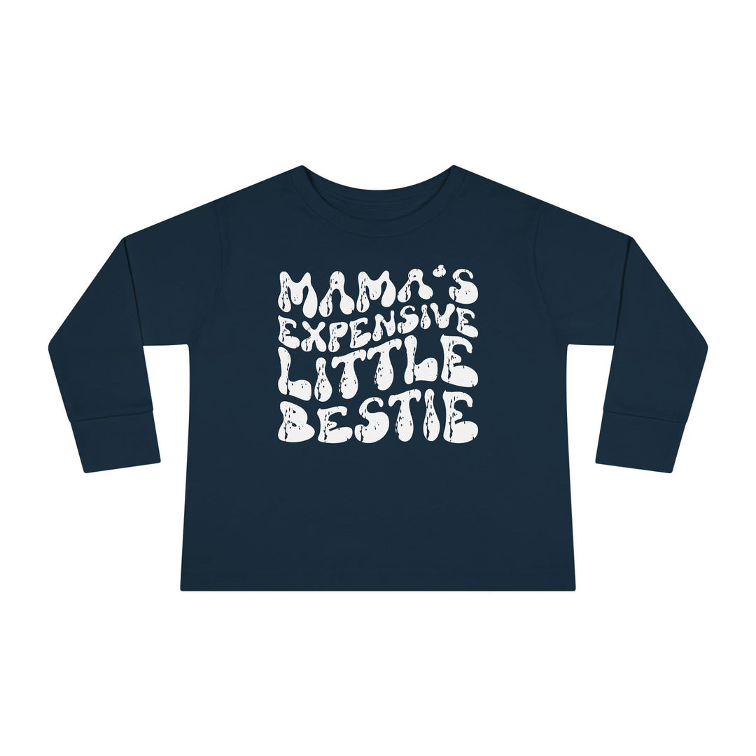 Mamas Little Bestie - Toddler Long Sleeve Tee