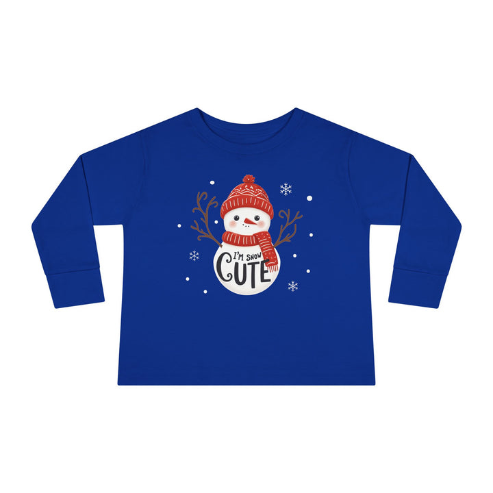 Snow Cute - Toddler Long Sleeve Tee