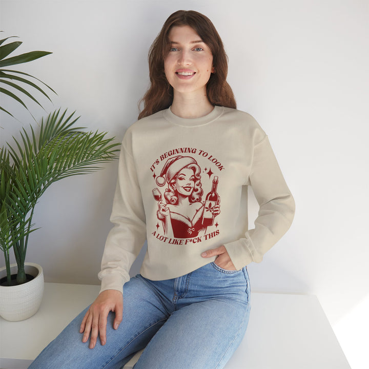 It's Beginning To Look - Unisex Heavy Blend™ Crewneck Sweatshirt