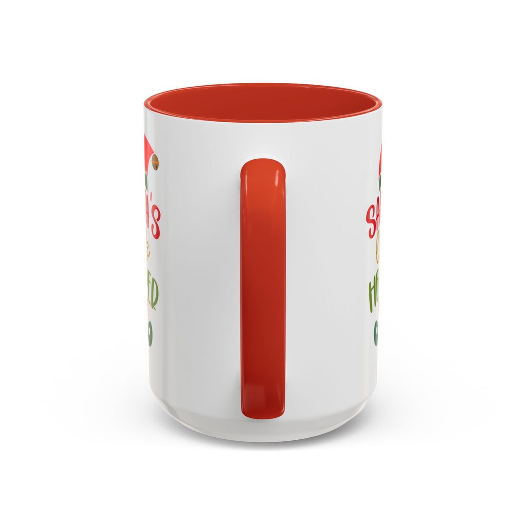Santa's Little Helper - Accent Coffee Mug (11, 15oz)