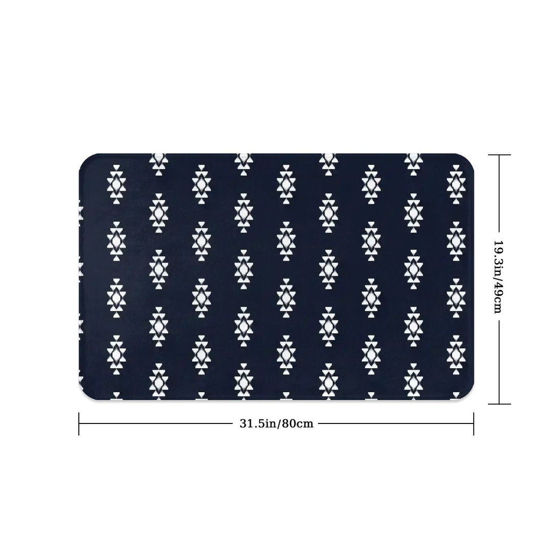 Black Tribal - Pet Food Mat