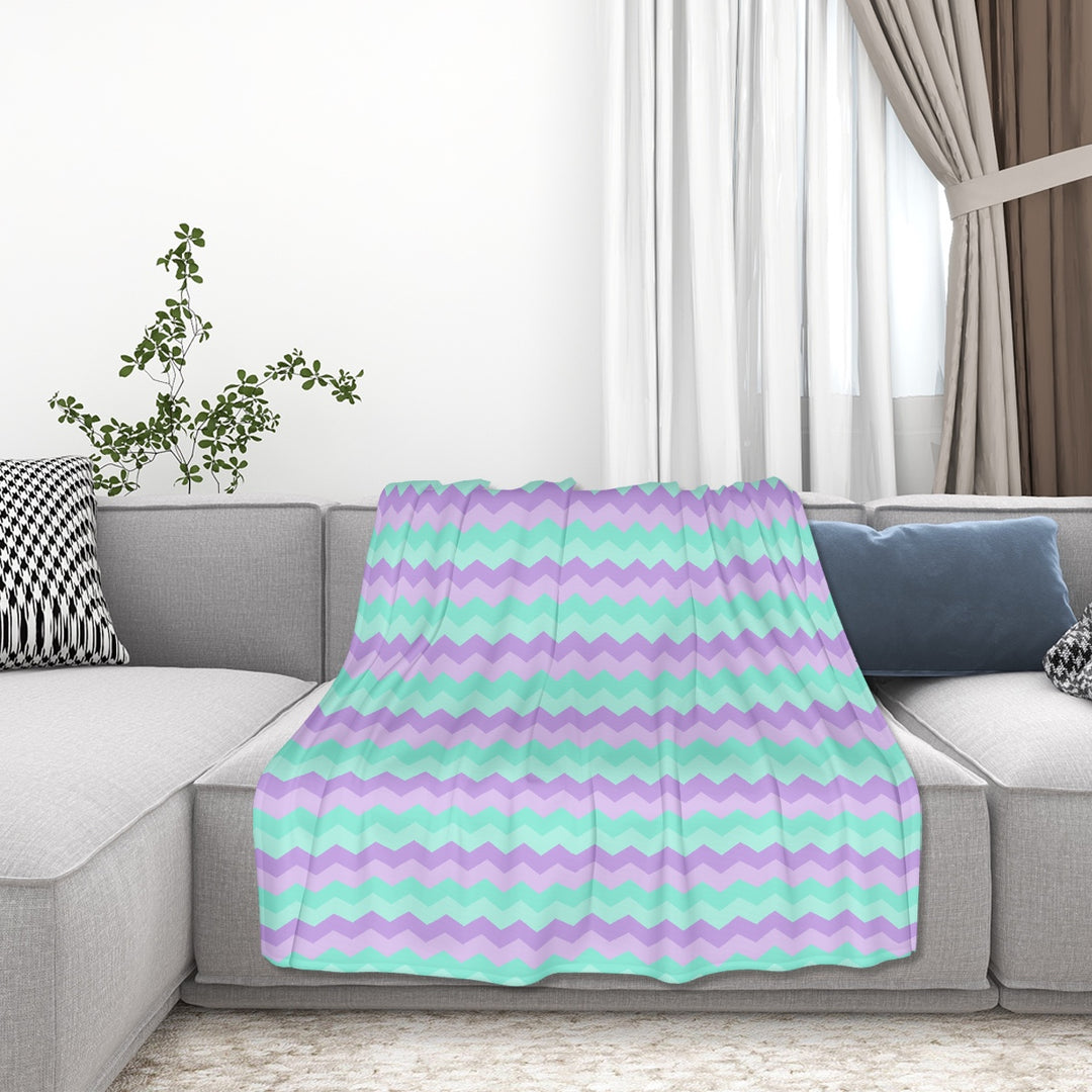 Easter Chevron - Sofa Blanket