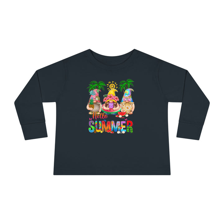 Summer Gnomes - Toddler Long Sleeve Tee