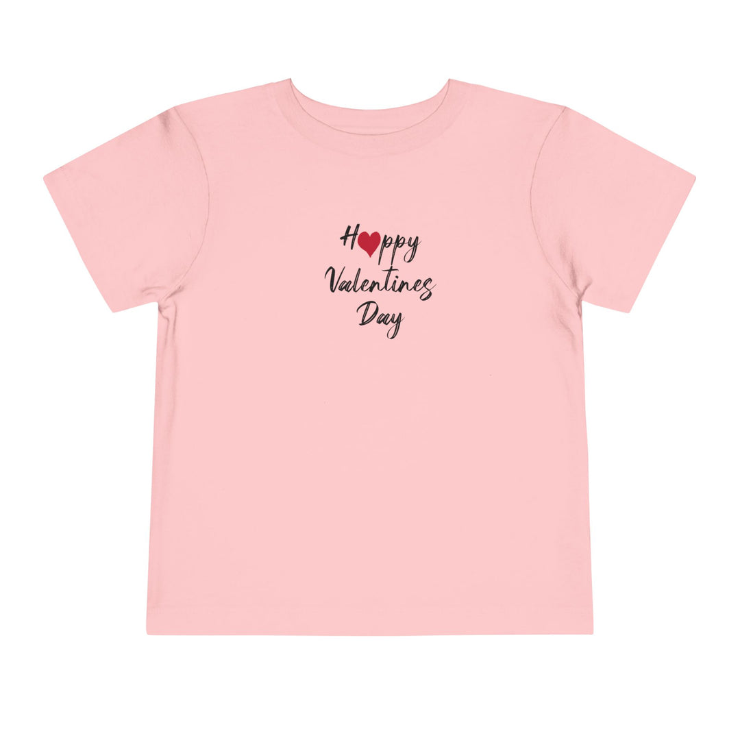 Happy Valentines Day - Toddler Short Sleeve Tee