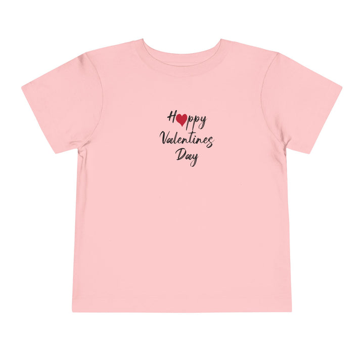 Happy Valentines Day - Toddler Short Sleeve Tee