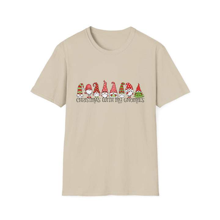 Christmas With My Gnomies - Unisex Softstyle T-Shirt