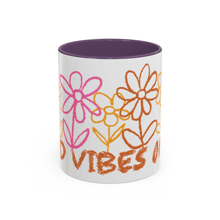 Good Vibes Only - Accent Coffee Mug (11, 15oz)