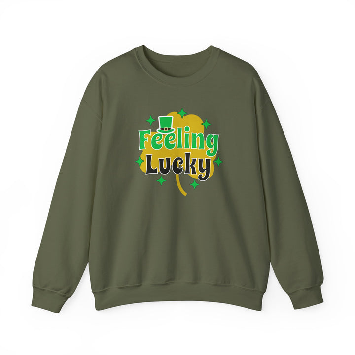 Feeling Lucky - Unisex Heavy Blend™ Crewneck Sweatshirt