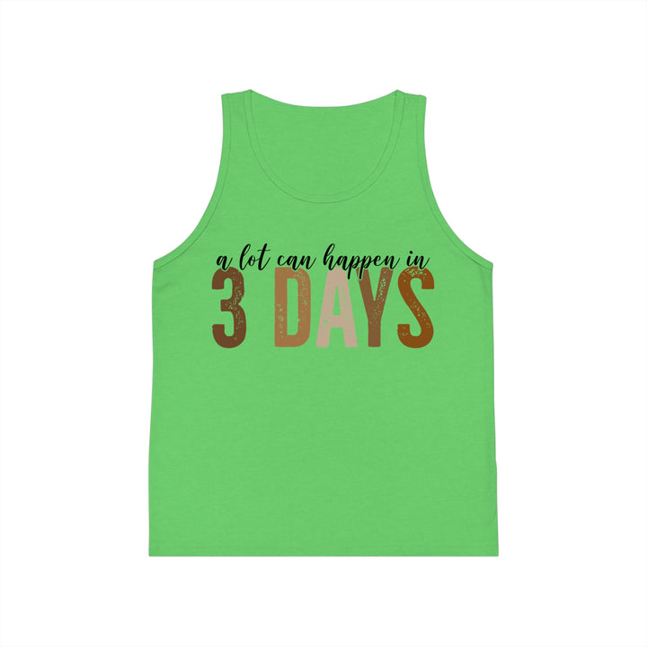3 Days - Kid's Jersey Tank Top