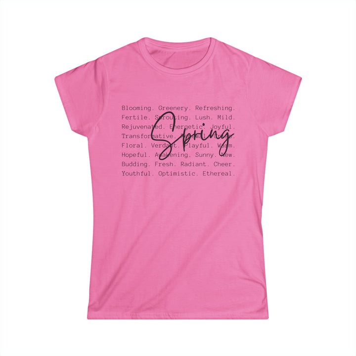 Spring - Women's Softstyle Tee