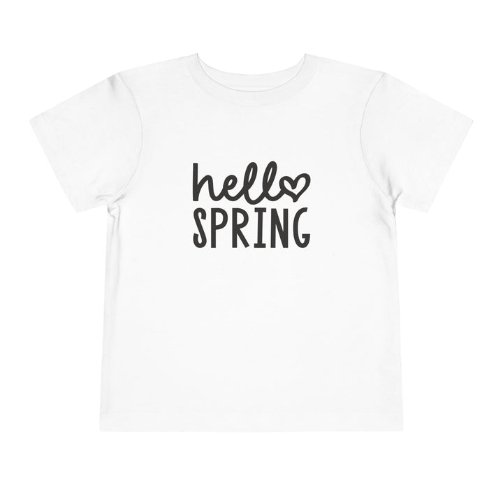 Hello Spring - Toddler Short Sleeve Tee