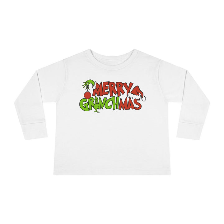 Merry Grinchmas - Toddler Long Sleeve Tee