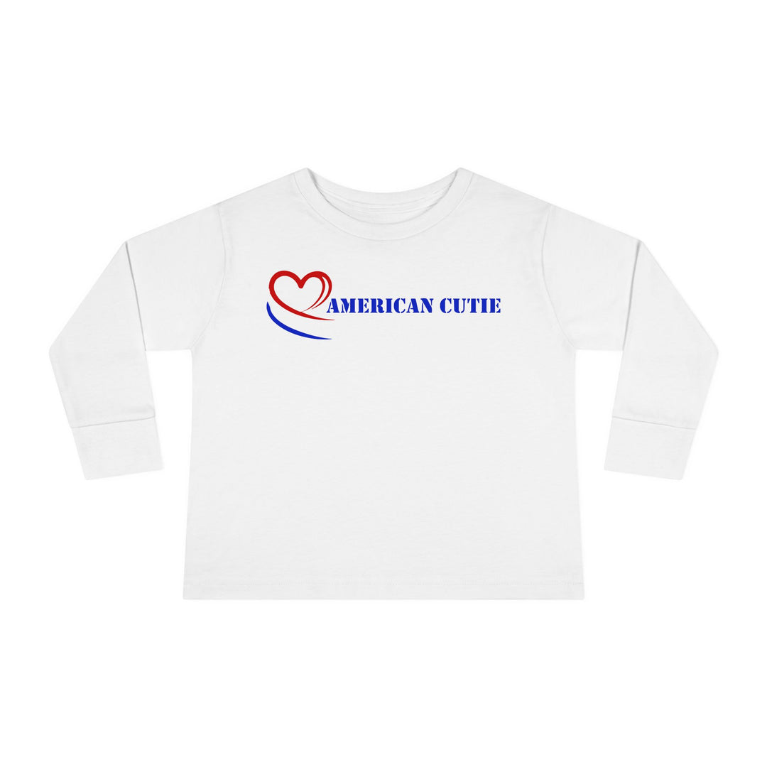 American Cutie - Toddler Long Sleeve Tee