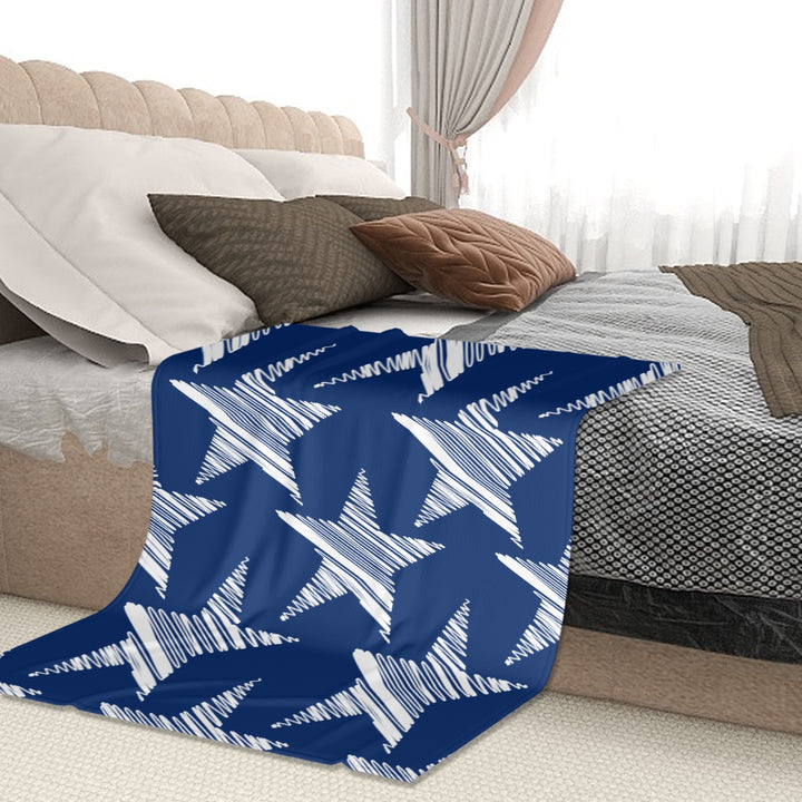 Scribble Stars - Sofa Blanket