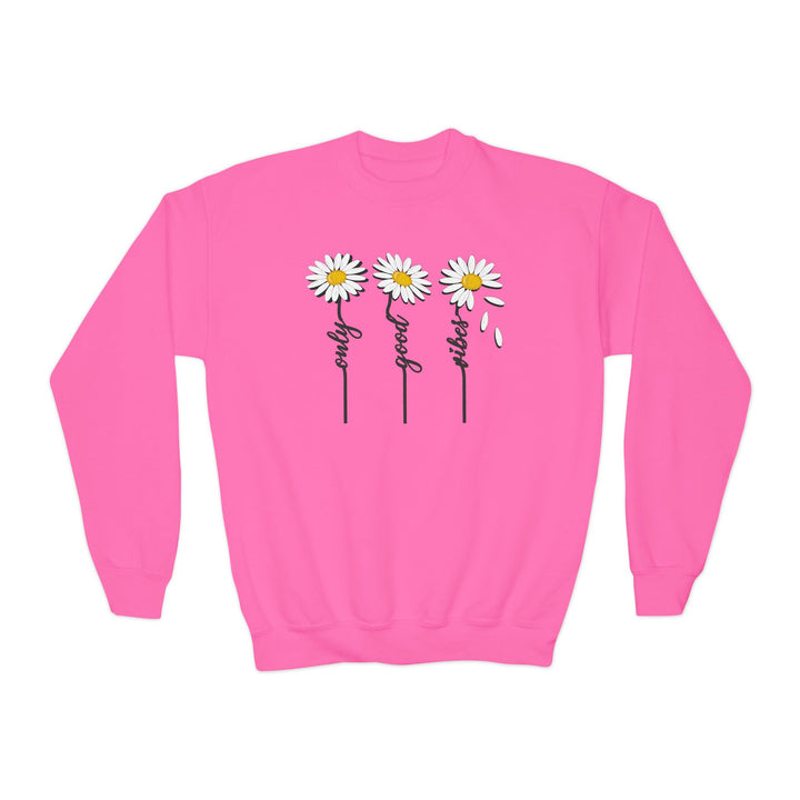Only Good Vibes - Youth Crewneck Sweatshirt