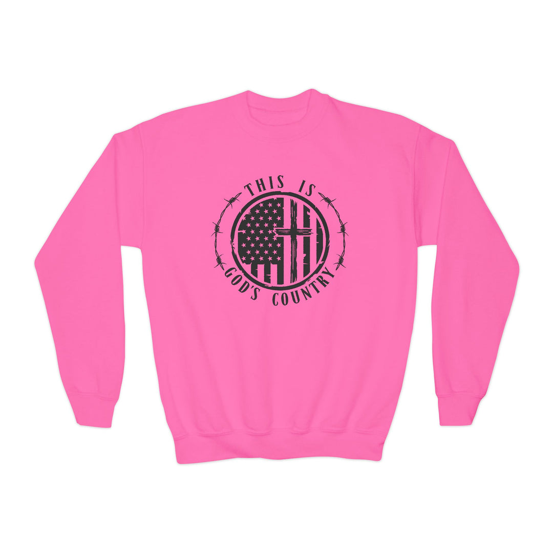 Gods Country - Youth Crewneck Sweatshirt