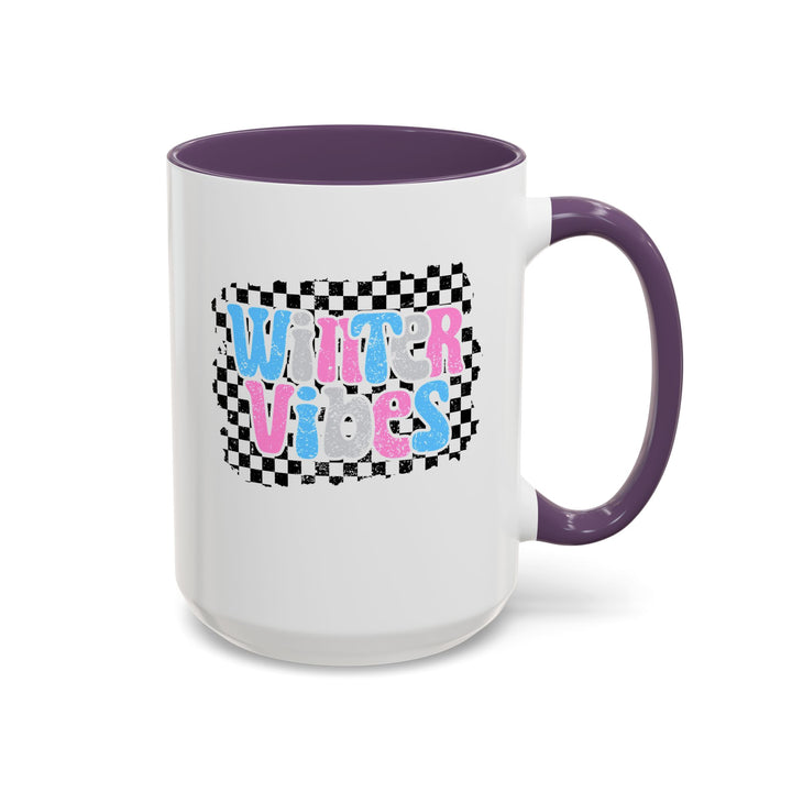 Winter Vibes - Accent Coffee Mug (11, 15oz)