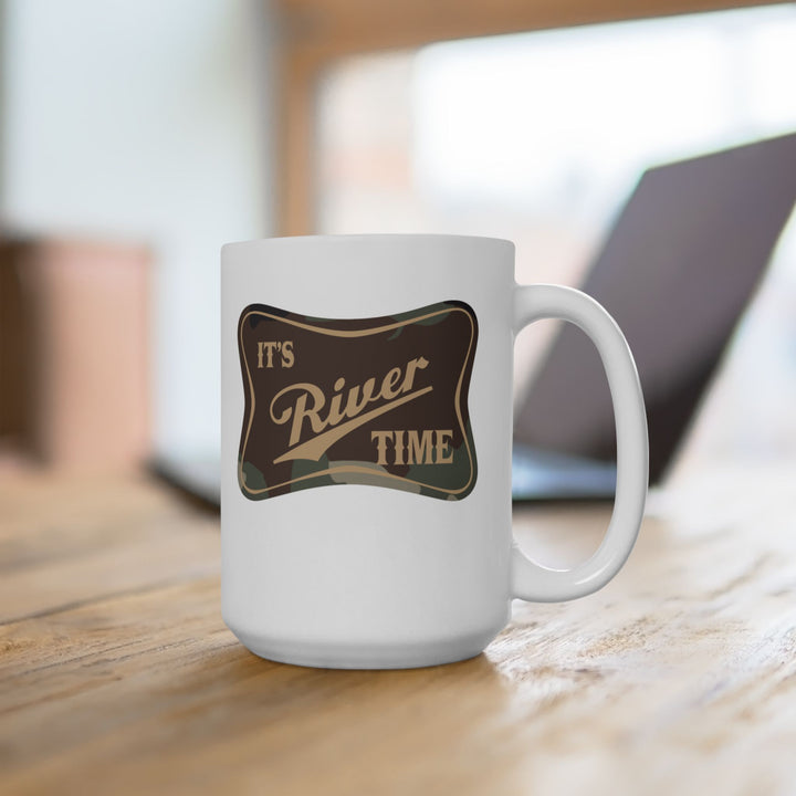 River Time - Ceramic Mug, (11oz, 15oz)