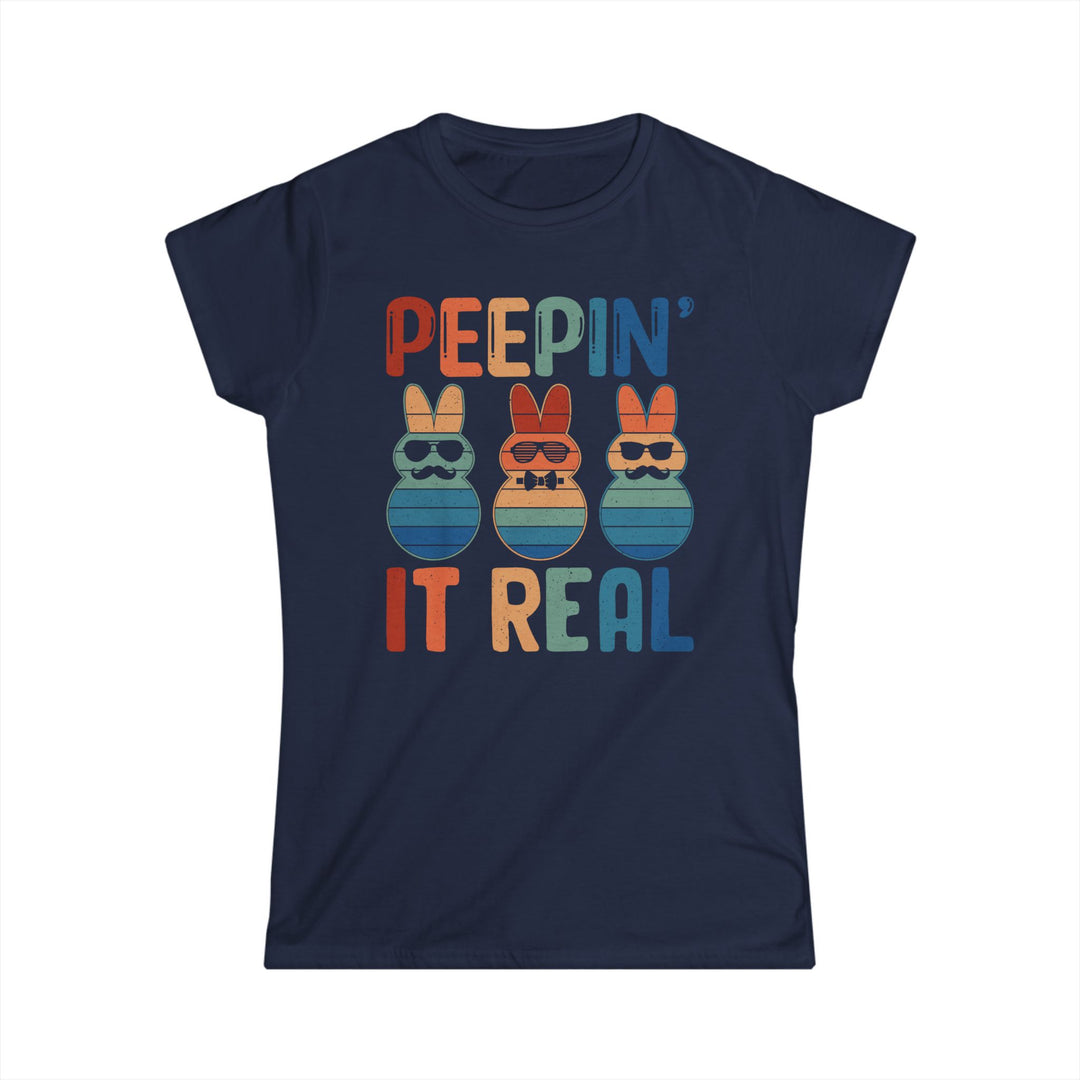 Peepin It Real - Women's Softstyle Tee