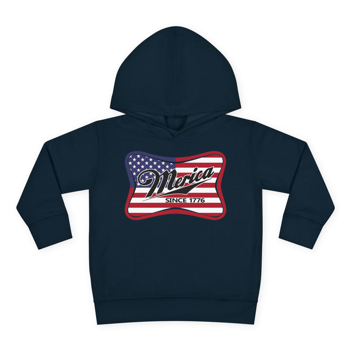 Merica - Toddler Pullover Fleece Hoodie