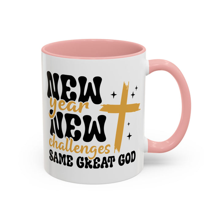 New Year Same Great God - Accent Coffee Mug (11, 15oz)