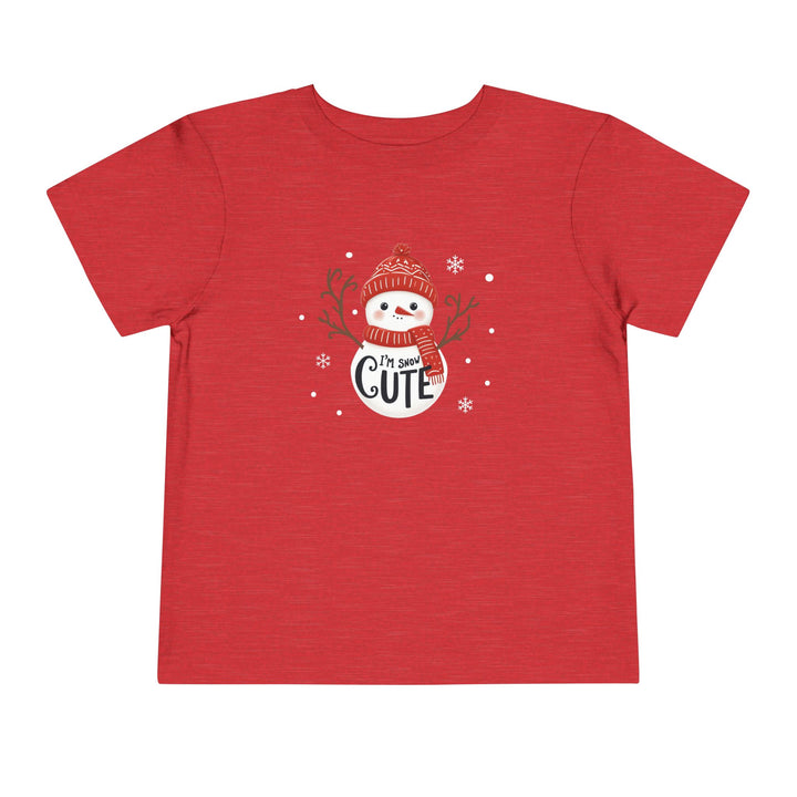Snow Cute - Toddler Short Sleeve Tee