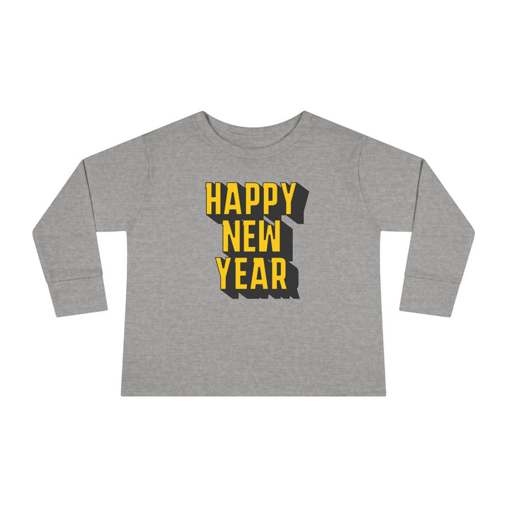 Block Happy New Year - Toddler Long Sleeve Tee