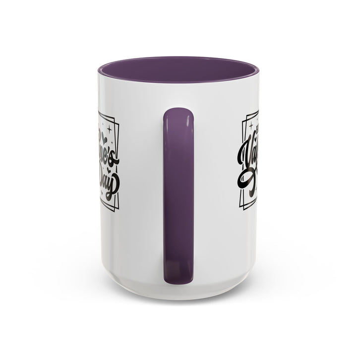 Happy Valentine's Day W/Hearts - Accent Coffee Mug (11, 15oz)