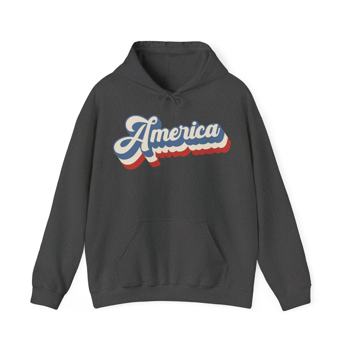 Retro America - Unisex Heavy Blend™ Hooded Sweatshirt