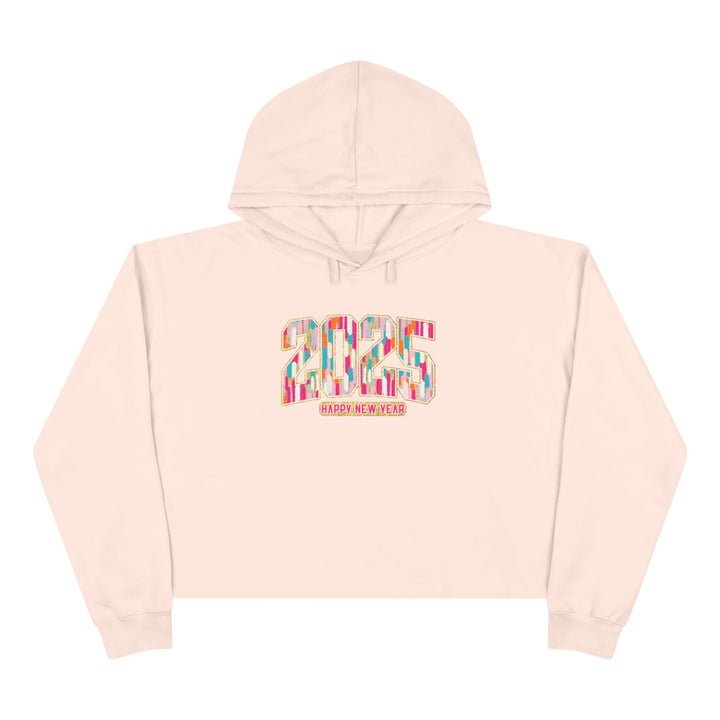 2025 Happy New Year - Crop Hoodie