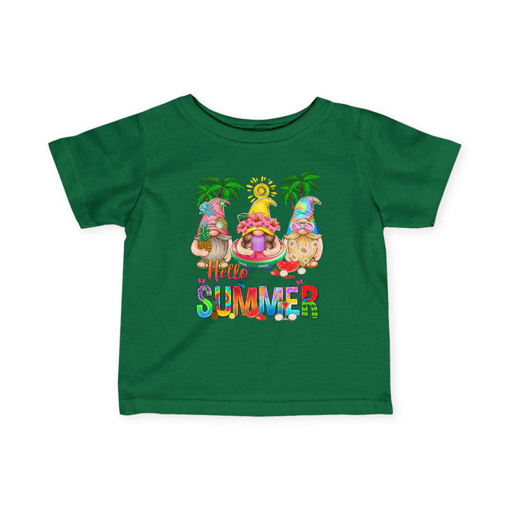 Summer Gnomes - Infant Fine Jersey Tee