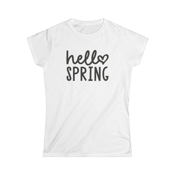 Hello Spring - Women's Softstyle Tee