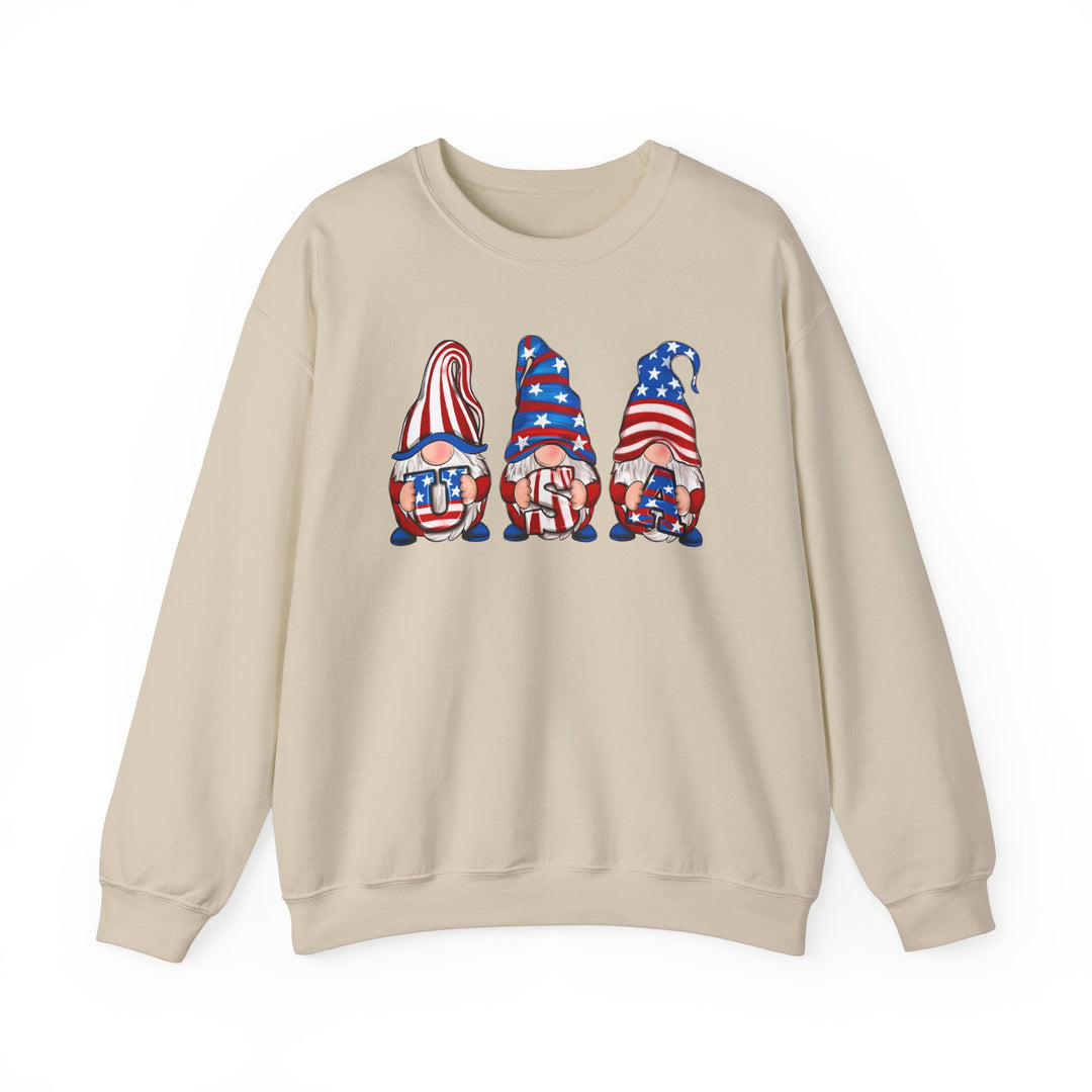 4th Of July Gnomes - Unisex Heavy Blend™ Crewneck Sweatshirt